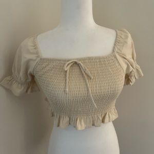 Peasant Crop Top